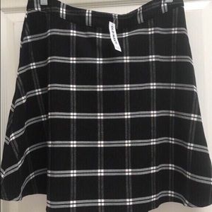 Plaid skirt